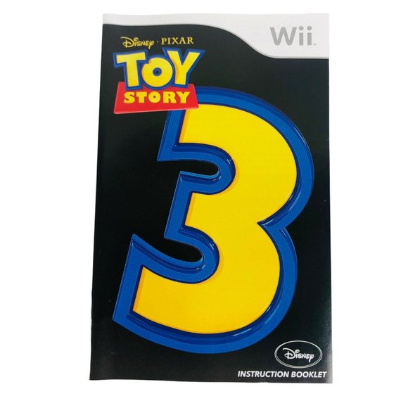 Disney Toy Story Video Game Nintendo WII Disc Manual Case Pixar Complete Works - Picture 6 of 7